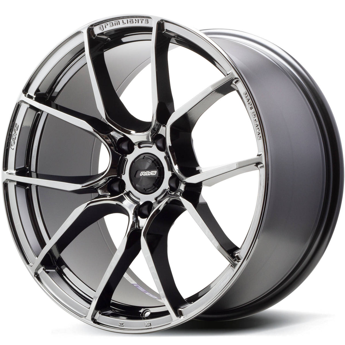 Gram Lights 57ANA Black Chrome Wheel