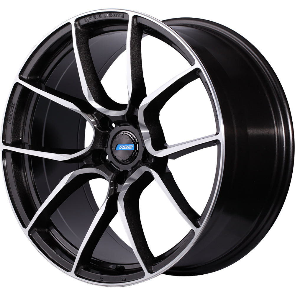 Gram Lights 57ANA Gunmetal Machined Wheel