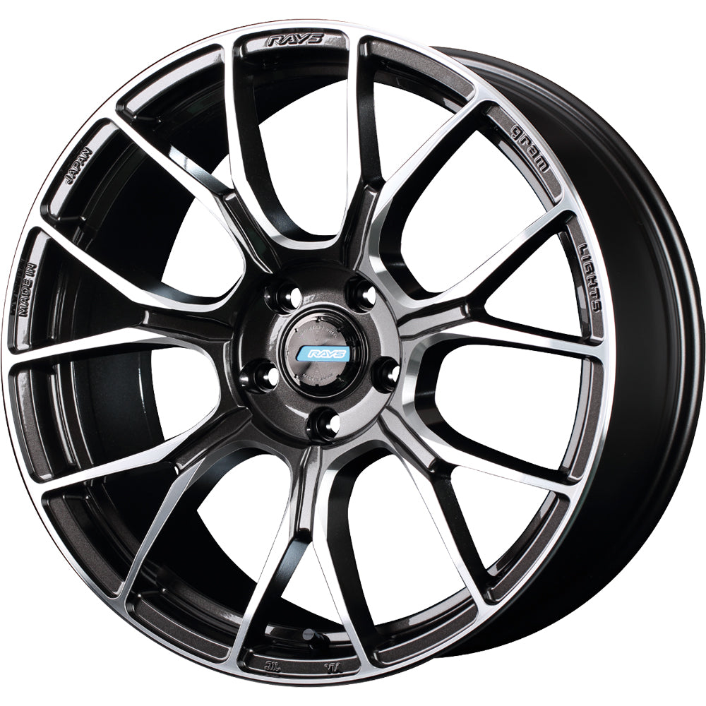 Gram Lights 57BNA Gunmetal Machined Wheel