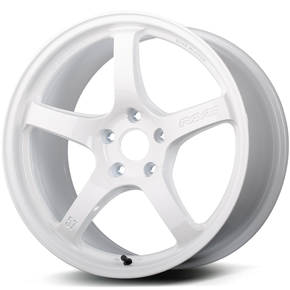 Gram Lights 57CR Limited White Wheel