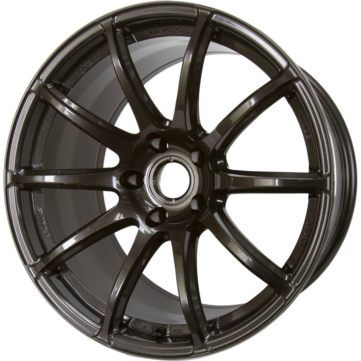 Gram Lights 57Transcend Gunmetal Wheel