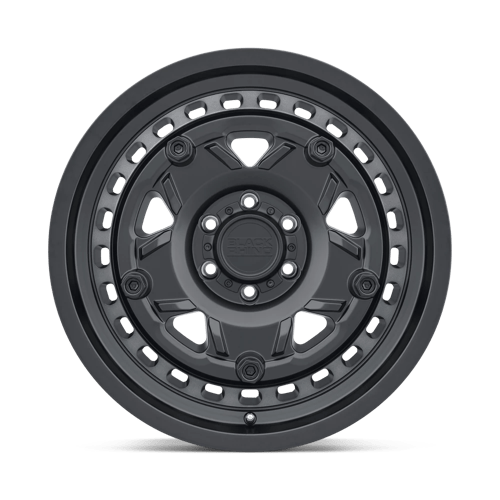 Black Rhino GRANGE 18x9 +12 Matte Black with Machined Tint Ring