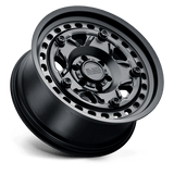 Black Rhino GRANGE 17x8.5 0 Matte Black with Machined Tint Ring   truck wheel