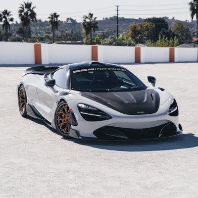Brixton Forged PF10 on Grey Mclaren 720S 720S