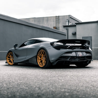 Brixton Forged PF10 on Grey Mclaren 720S 720S