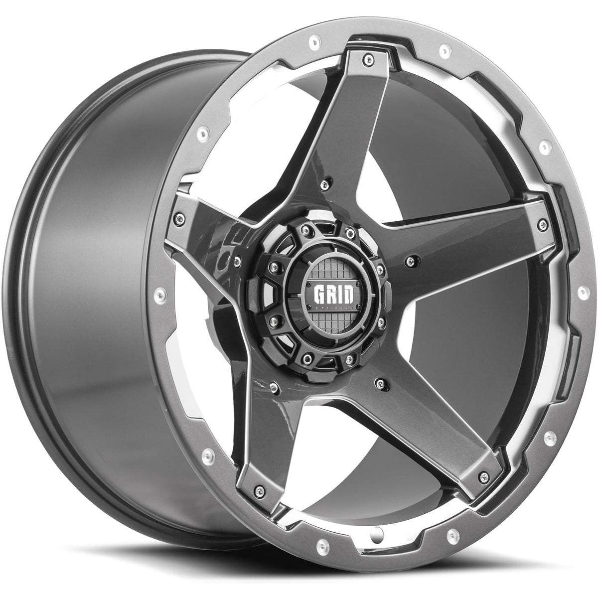 Grid GD04 Graphite Milled Wheel