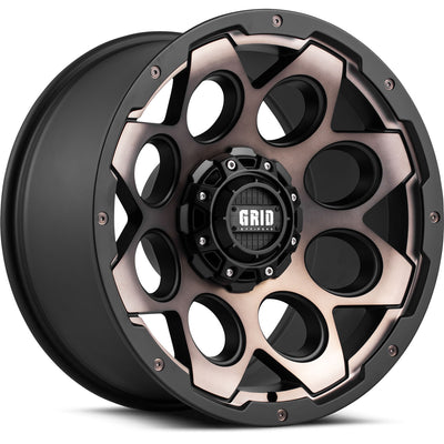 Grid GD08 Black Wheel