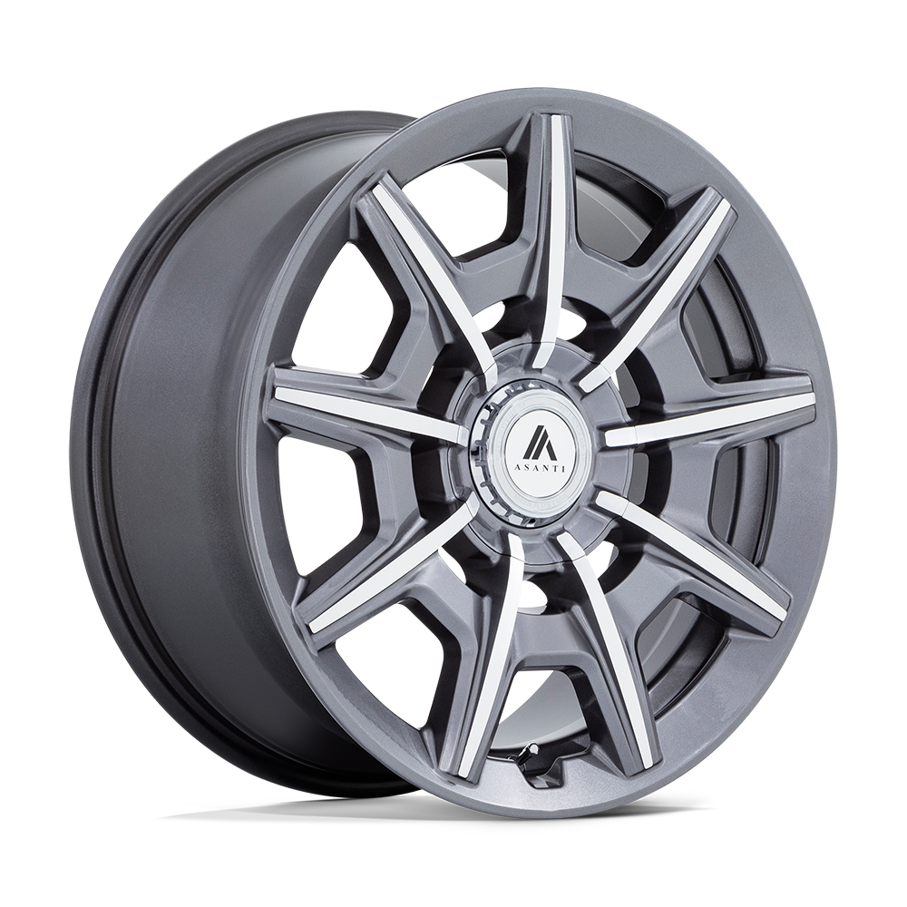 Asanti Black ABL-41 Gray wheel