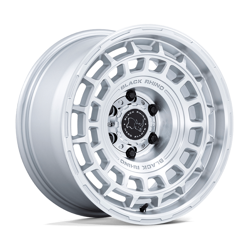 Black Rhino Hard Alloys BR024 AWOL Silver wheel