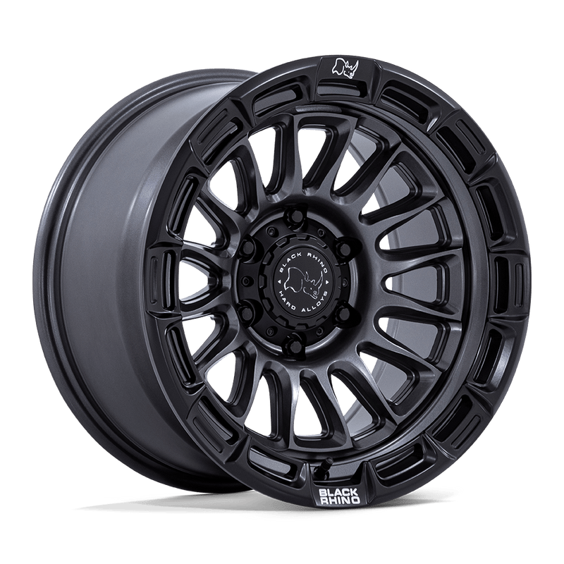 Black Rhino Hard Alloys Rival Gunmetal wheel