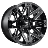 Fuel 1PC D555 AMBUSH Black wheel