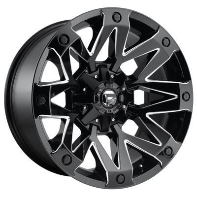 Fuel 1PC D555 AMBUSH Black wheel