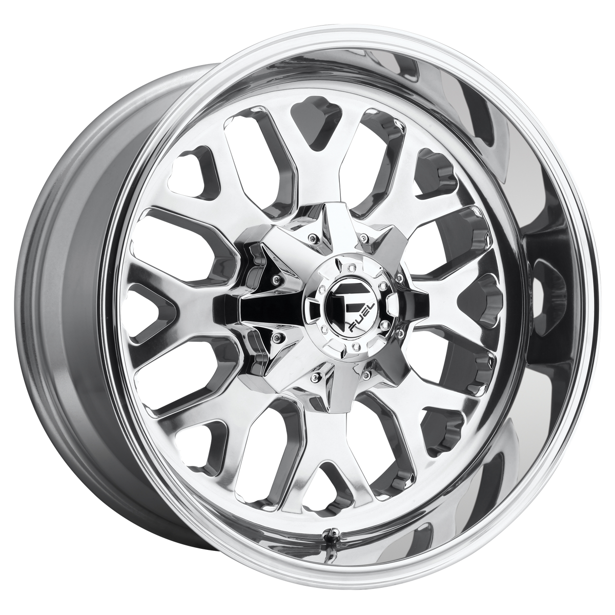 Fuel 1PC D586 TITAN Polished wheel