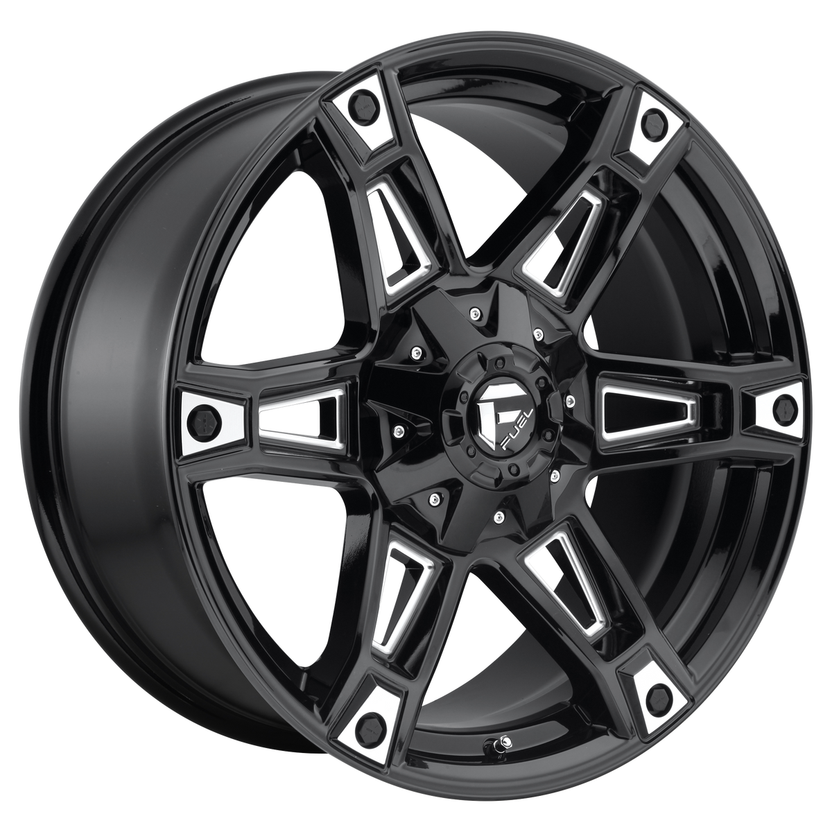 Fuel 1PC D622 DAKAR Black wheel