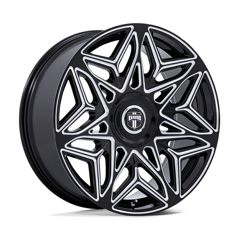 DUB 1PC Anomaly Black wheel