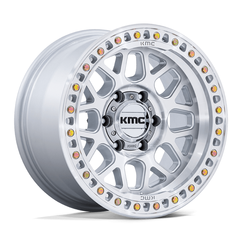 KMC KM549 GRS Silver wheel