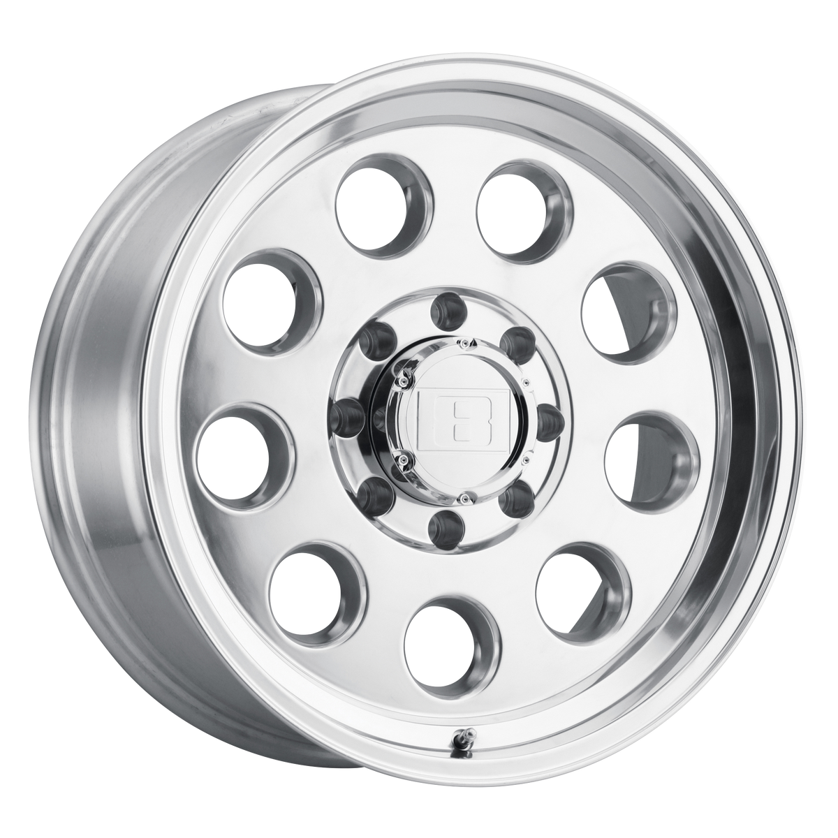 Level 8 HAULER Polished wheel