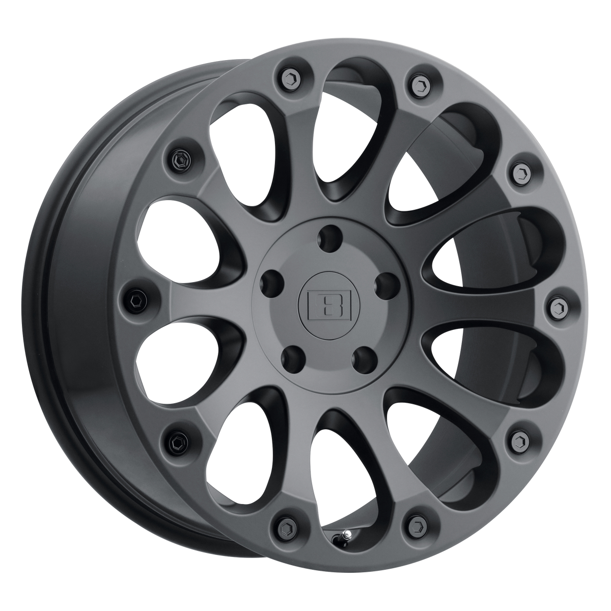 Level 8 IMPACT Black wheel