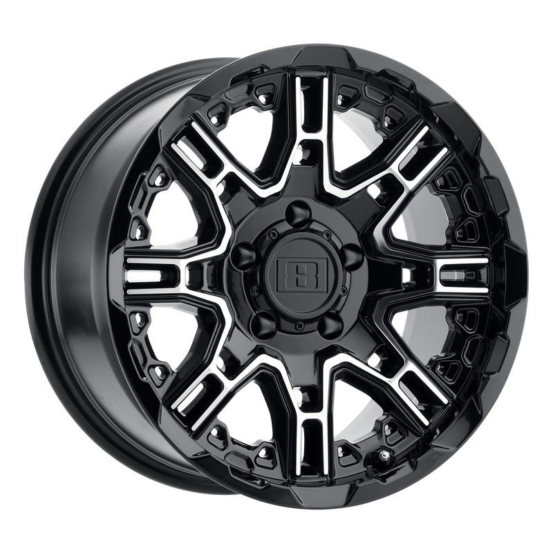 Level 8 Slingshot Machined wheel
