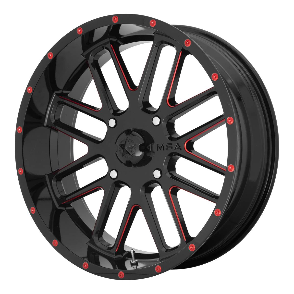 MSA Offroad Wheels M35 BANDIT Black wheel