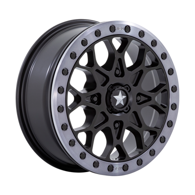 MSA Offroad Wheels M48 PORTAL BEADLOCK Black wheel