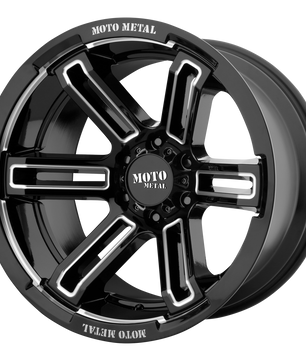 Moto Metal Mo991 Rukus Gloss Black Milled