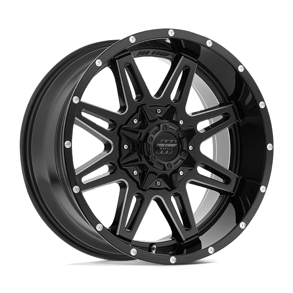 Pro Comp PA42 BLOCKADE Black wheel