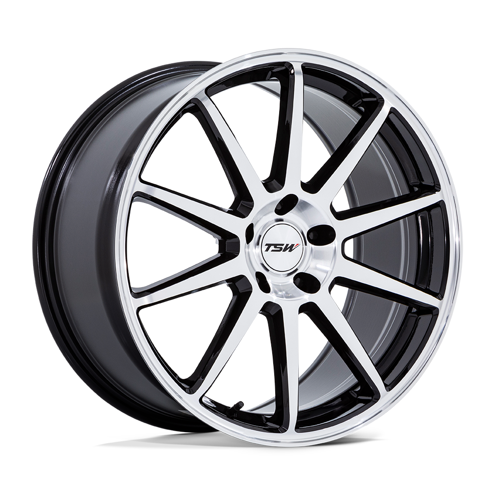 TSW Canard Black wheel