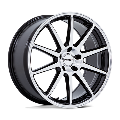 TSW Canard Black wheel