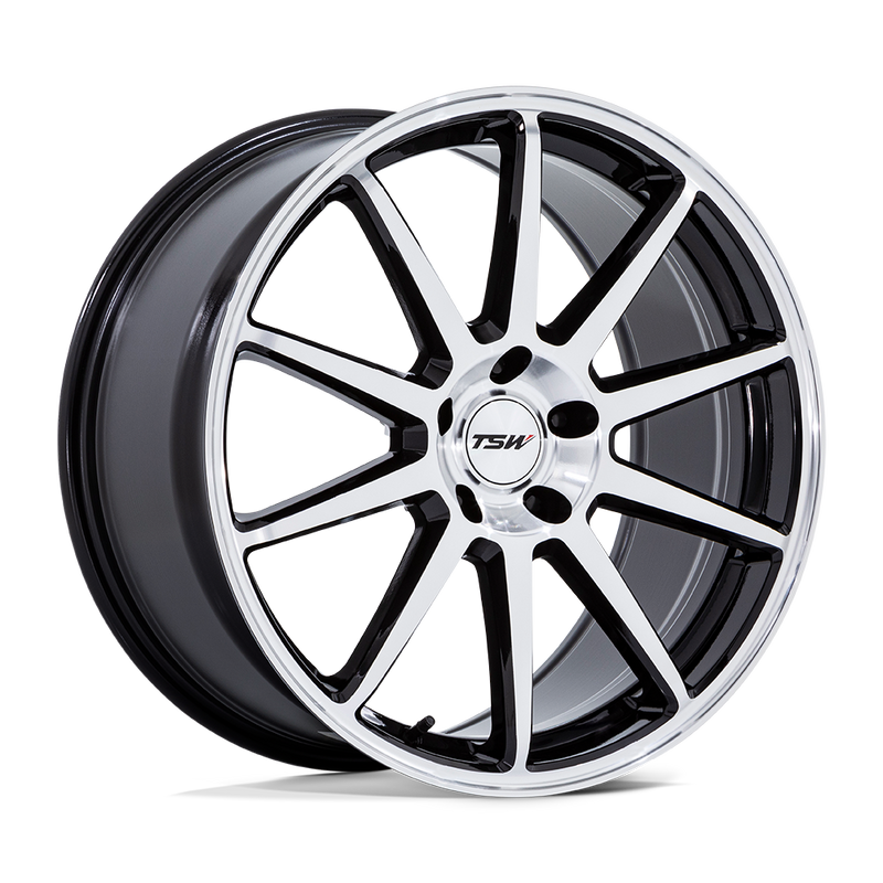 TSW TW004 CANARD Black wheel