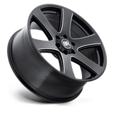 Black Rhino Haka 20x8.5 Gloss Black Milled Spokes premium truck wheel