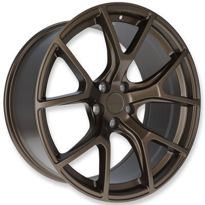 Halibrand Split-Spoke Semi Gloss Bronze Wheel
