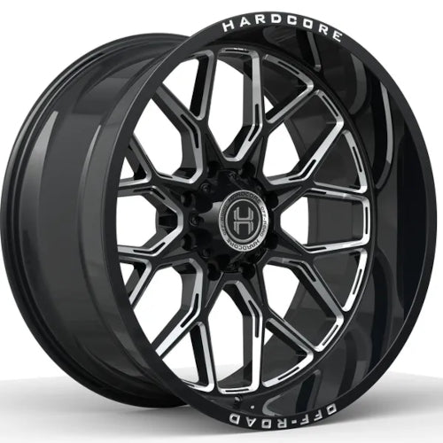 Hardcore Offroad HC104 Black Milled Wheel