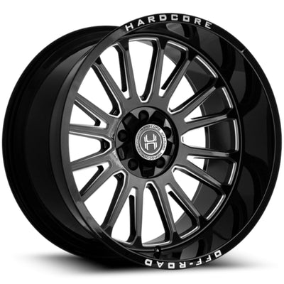Hardcore Offroad HC108 Black Milled Wheel
