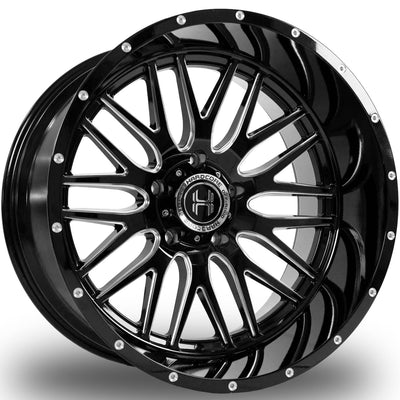 Hardcore Offroad HC19 Black Milled Wheel