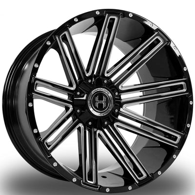 Hardcore Offroad HC20 Black Milled Wheel