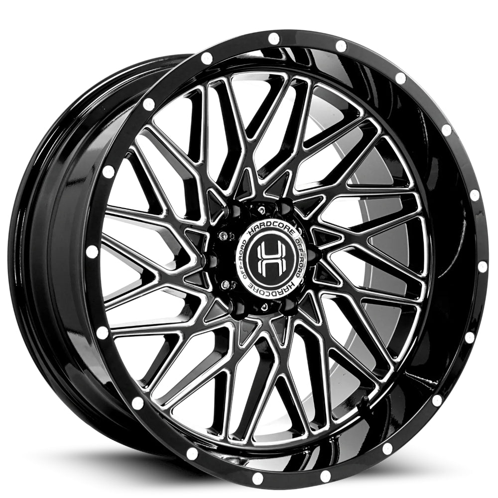 Hardcore Offroad HC22 Black Milled Wheel