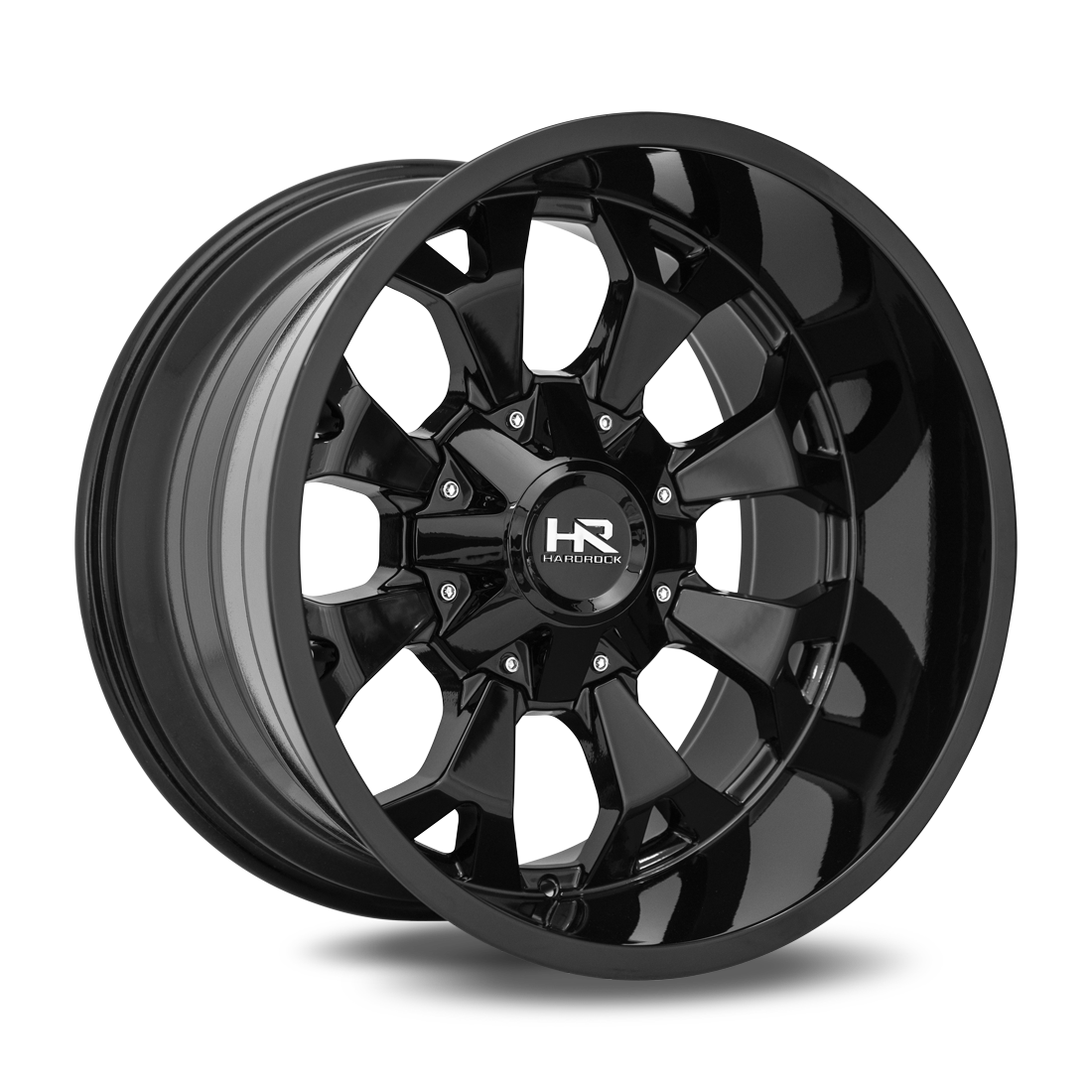 Hardrock Offroad H711 20x10 0mm Gloss Black