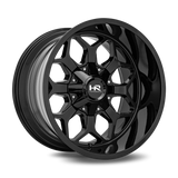 Hardrock Offroad H712 20x10 0mm Gloss Black