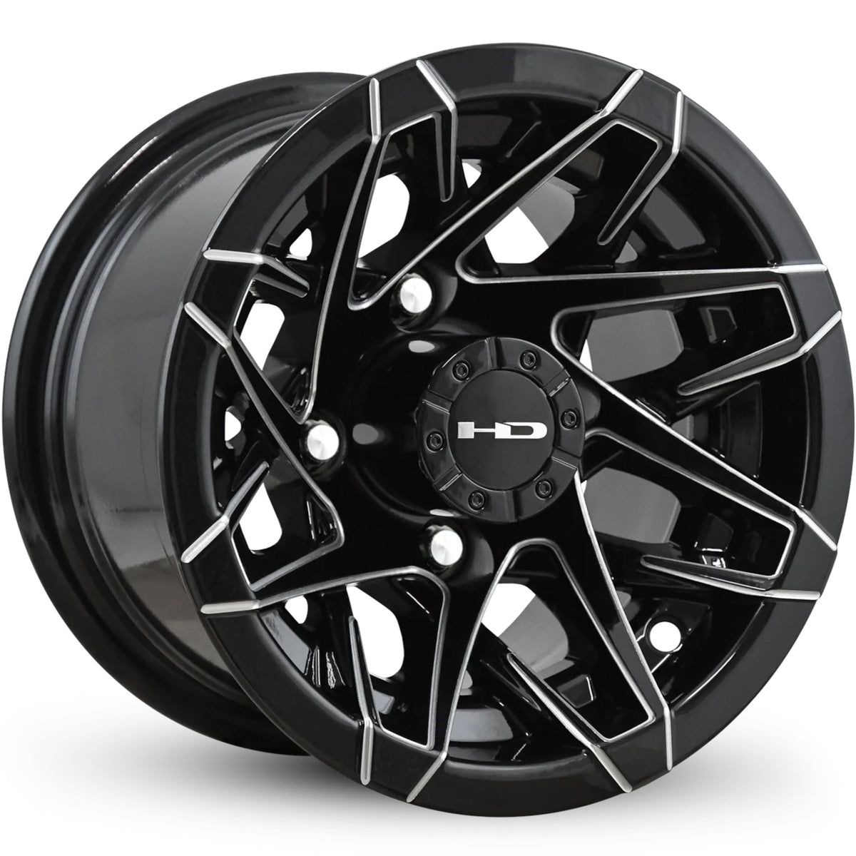 HD Canyon Black Milled Wheel