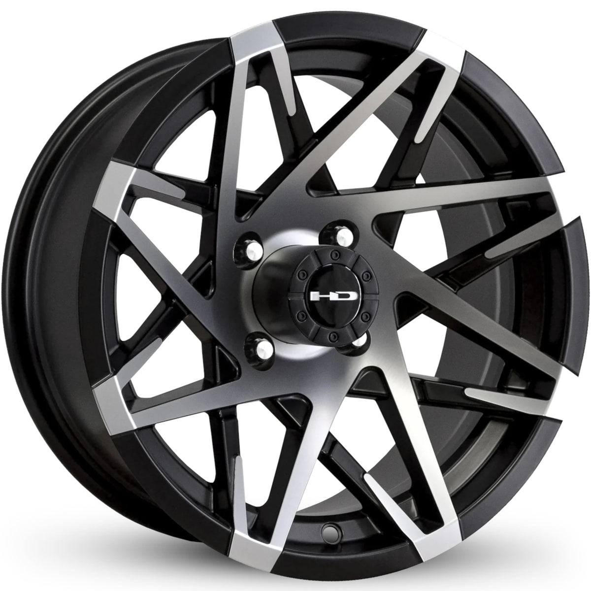 HD Canyon Black Machined Wheel