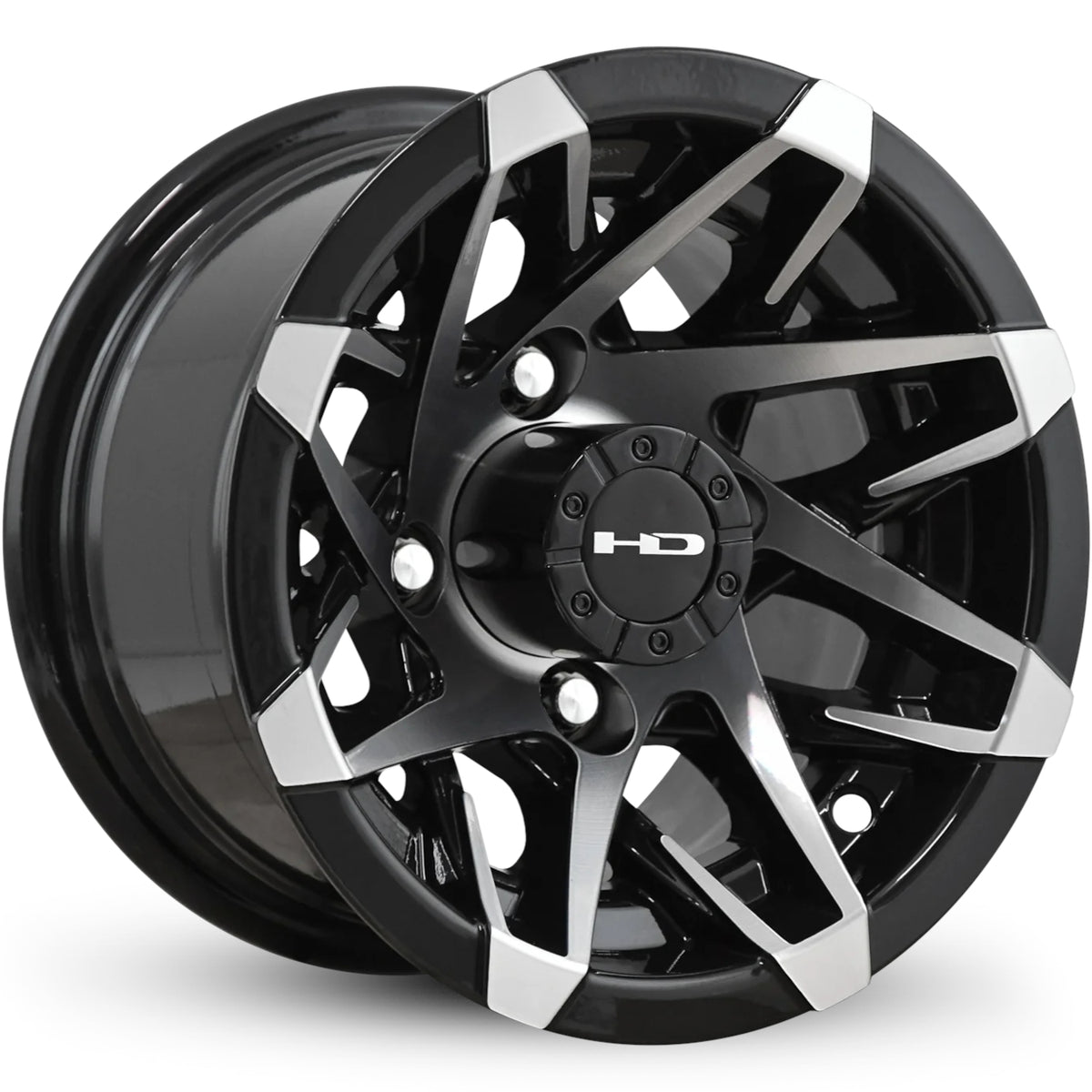 HD Canyon Black Machined Wheel