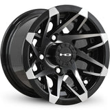 HD Canyon Black Machined Wheel