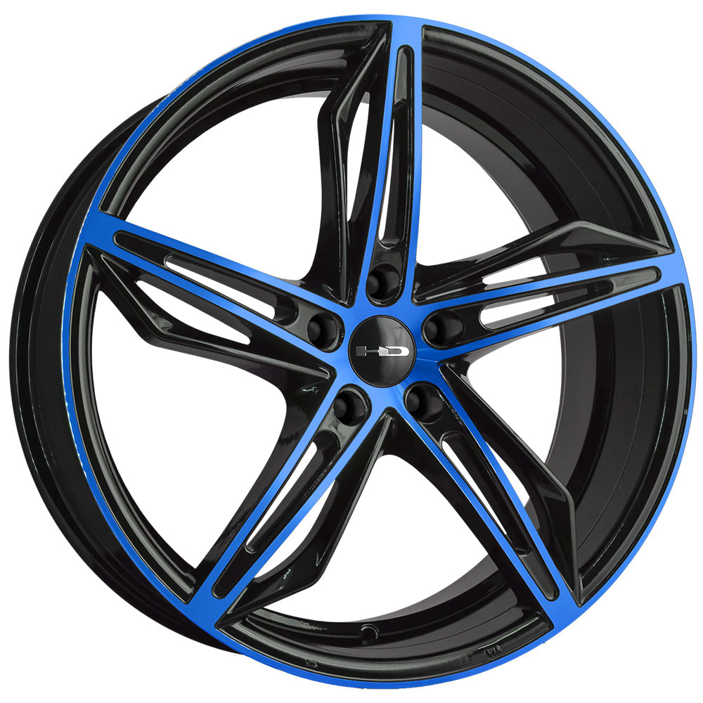 HD Fly-Cutter Black Blue Wheel