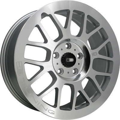 HD Gear Gloss Silver Wheel