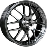HD MSR Black Machined Wheel