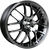 HD MSR Black Machined Wheel