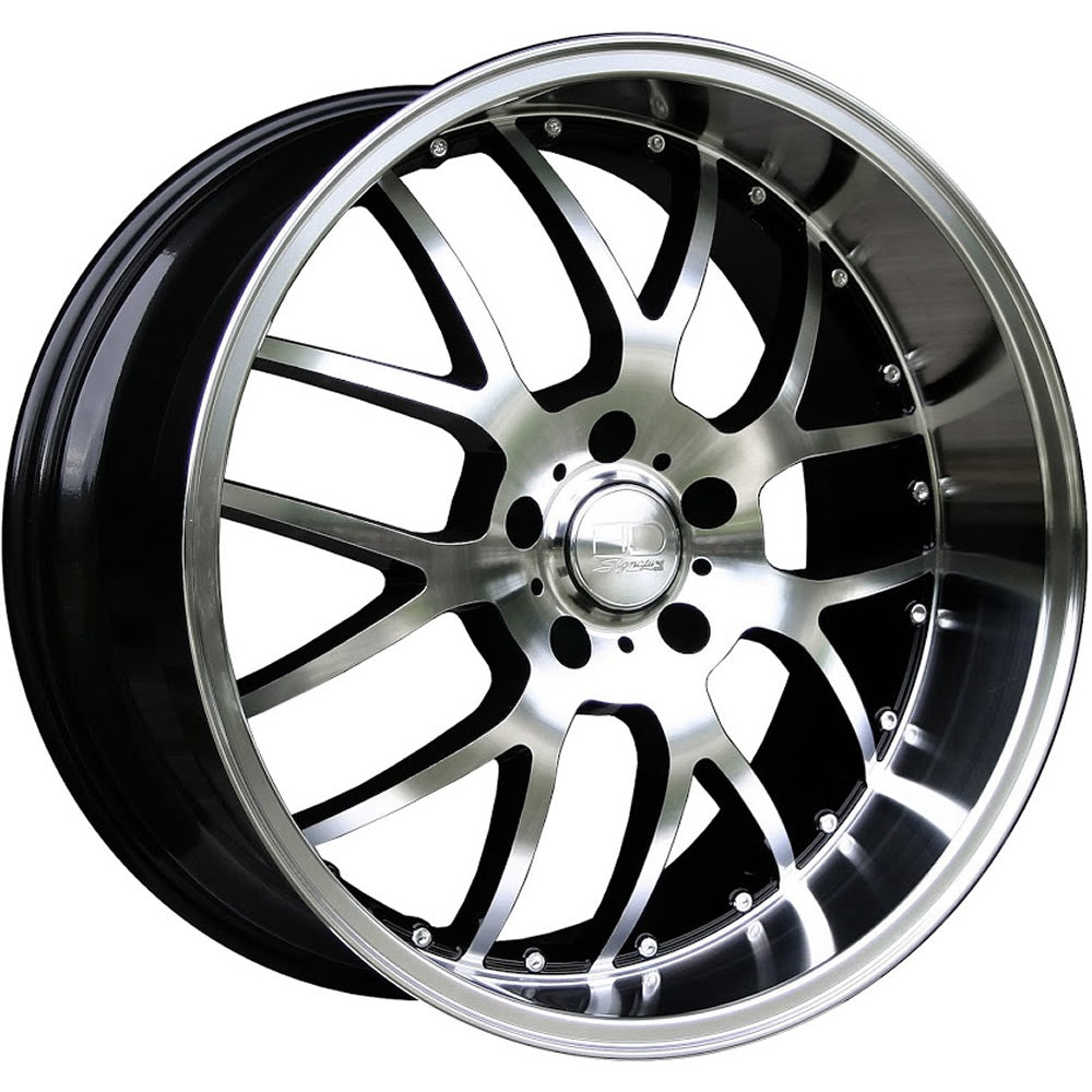 HD MSR Black Machined Wheel