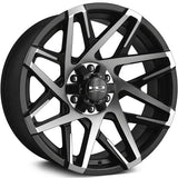 HD Offroad Canyon Black Machined Wheel