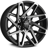 HD Offroad Canyon Black Machined Wheel